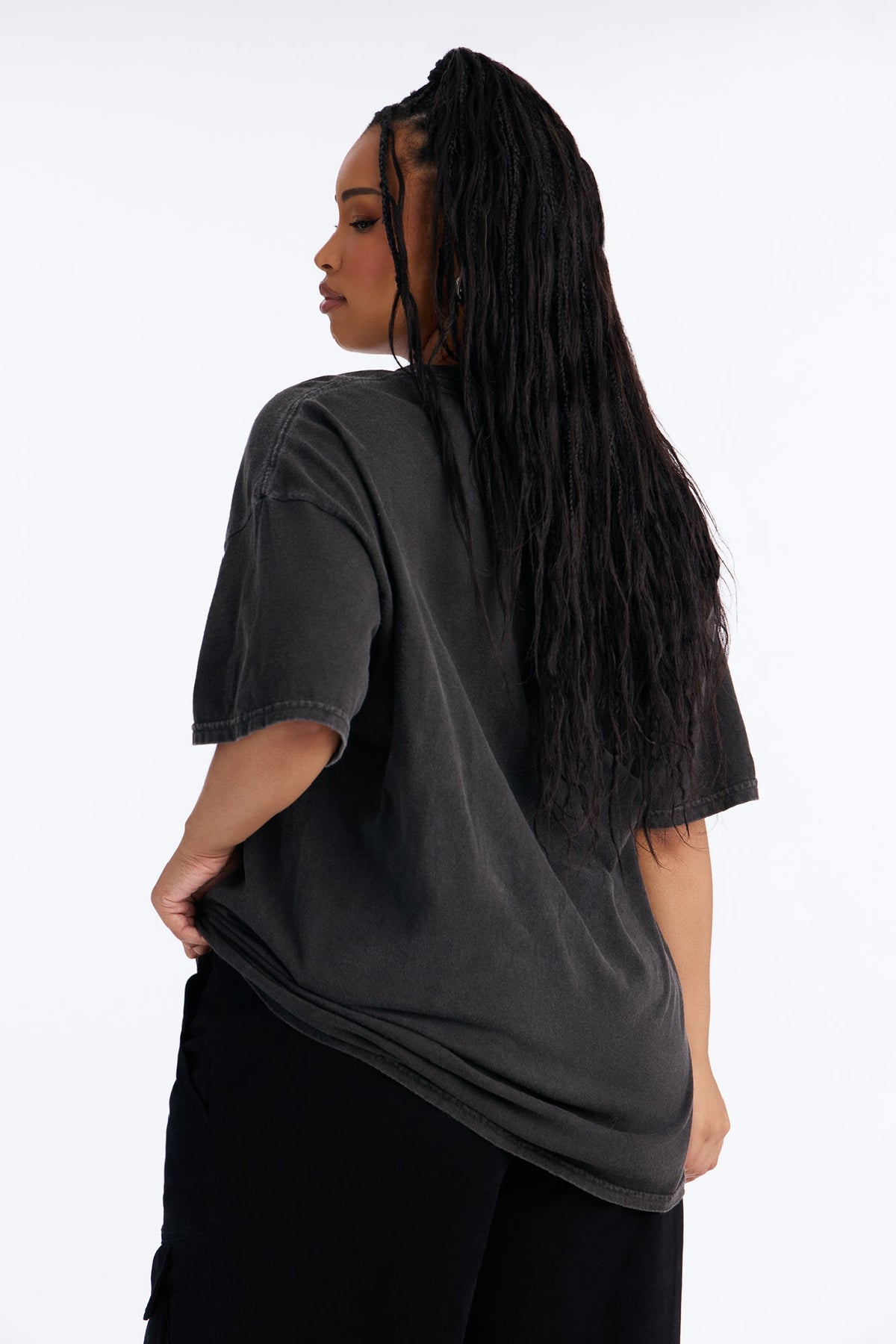 Biggie Smalls Classic Icon Washed Tee - Black