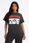 Biggie Smalls City Photoshoot Washed Tee - Black