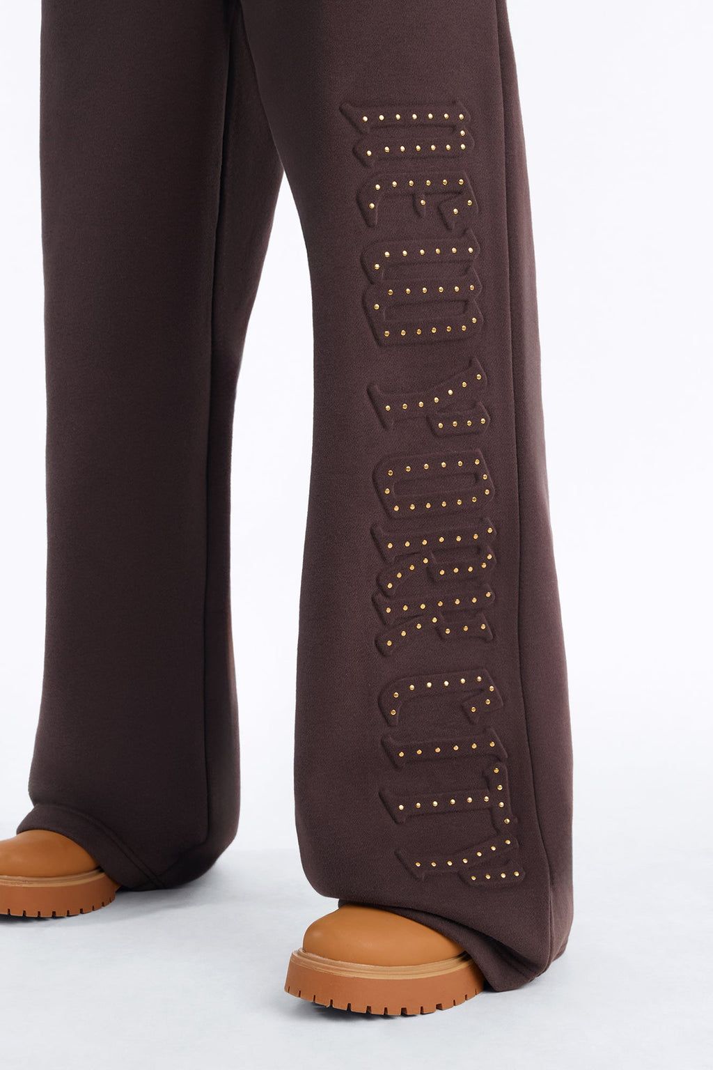 New York City Fleece Sweatpants - Brown