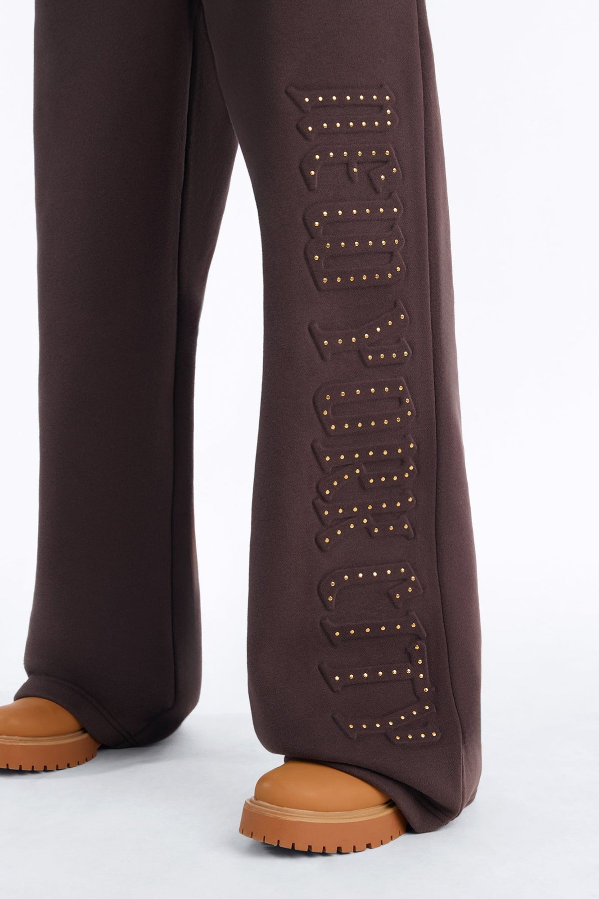New York City Fleece Sweatpants - Brown