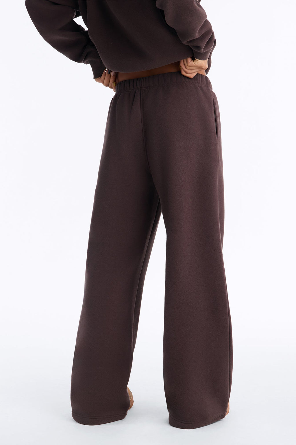 New York City Fleece Sweatpants - Brown