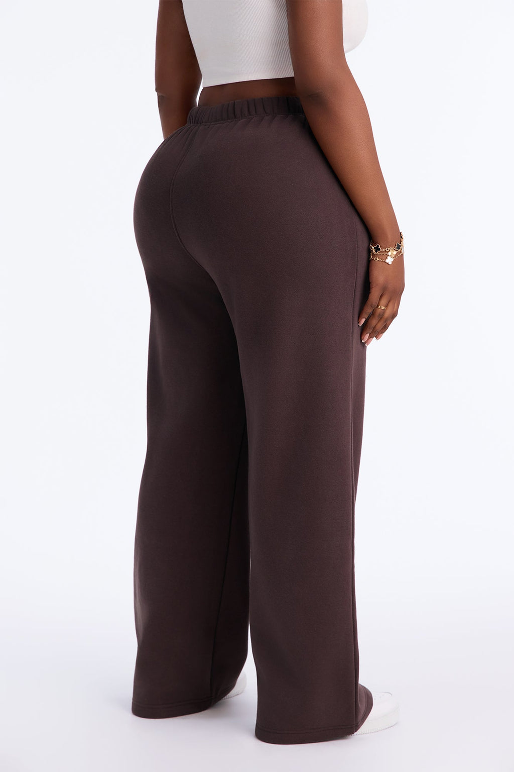 New York City Fleece Sweatpants - Brown