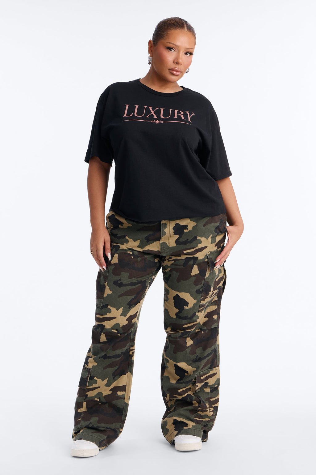 Expensive Taste Washed Oversized Tee - Black