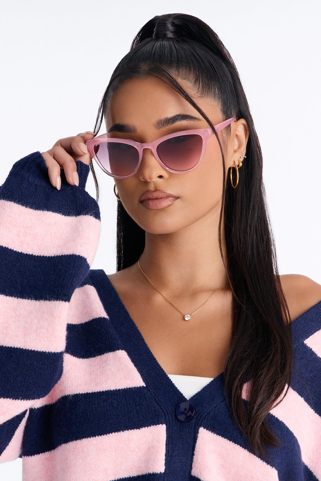 Strut That Walk Sunglasses - Pink