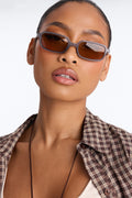 Have It Her Way Sunglasses - Grey