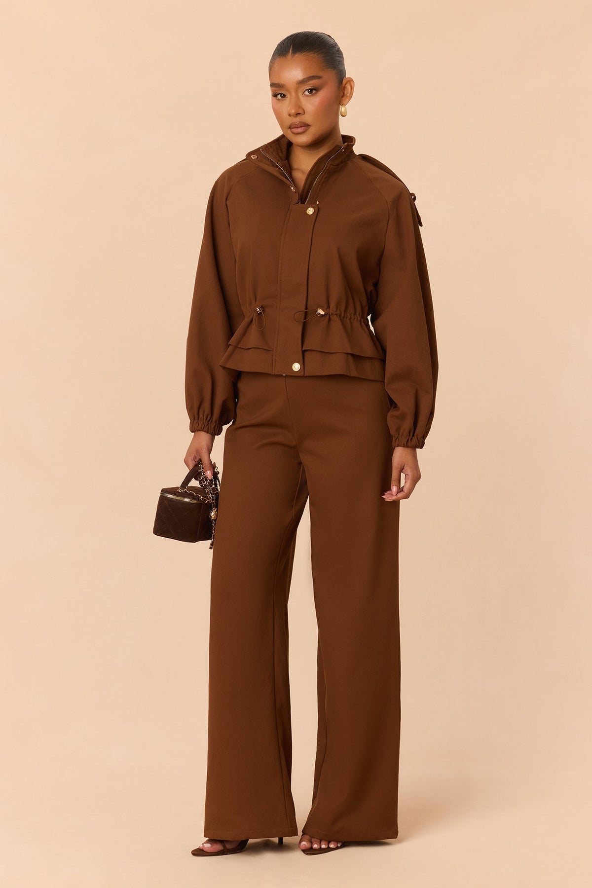 Everyday Favorite Pant Set - Chocolate