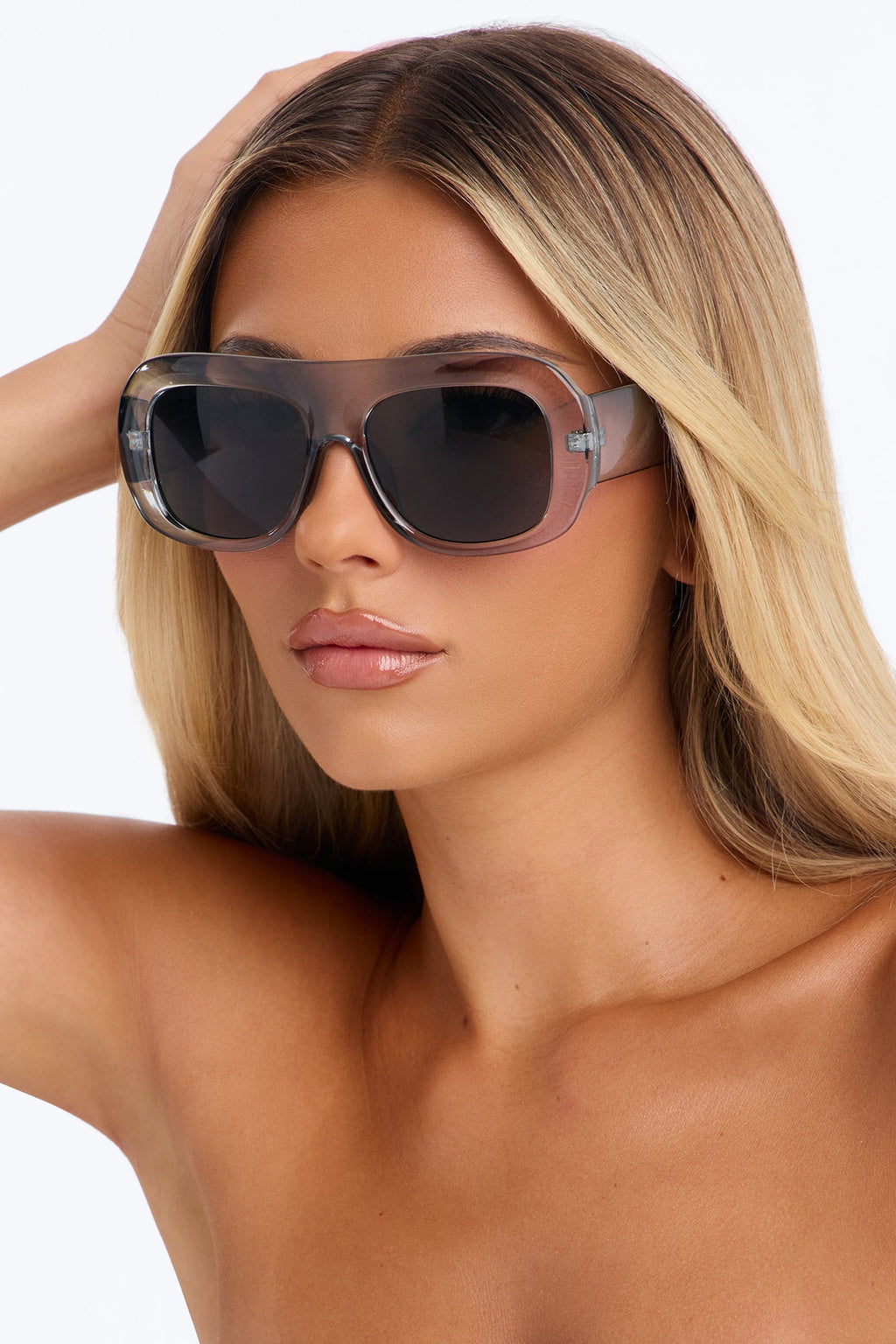 Funky Flash Sunglasses - Grey