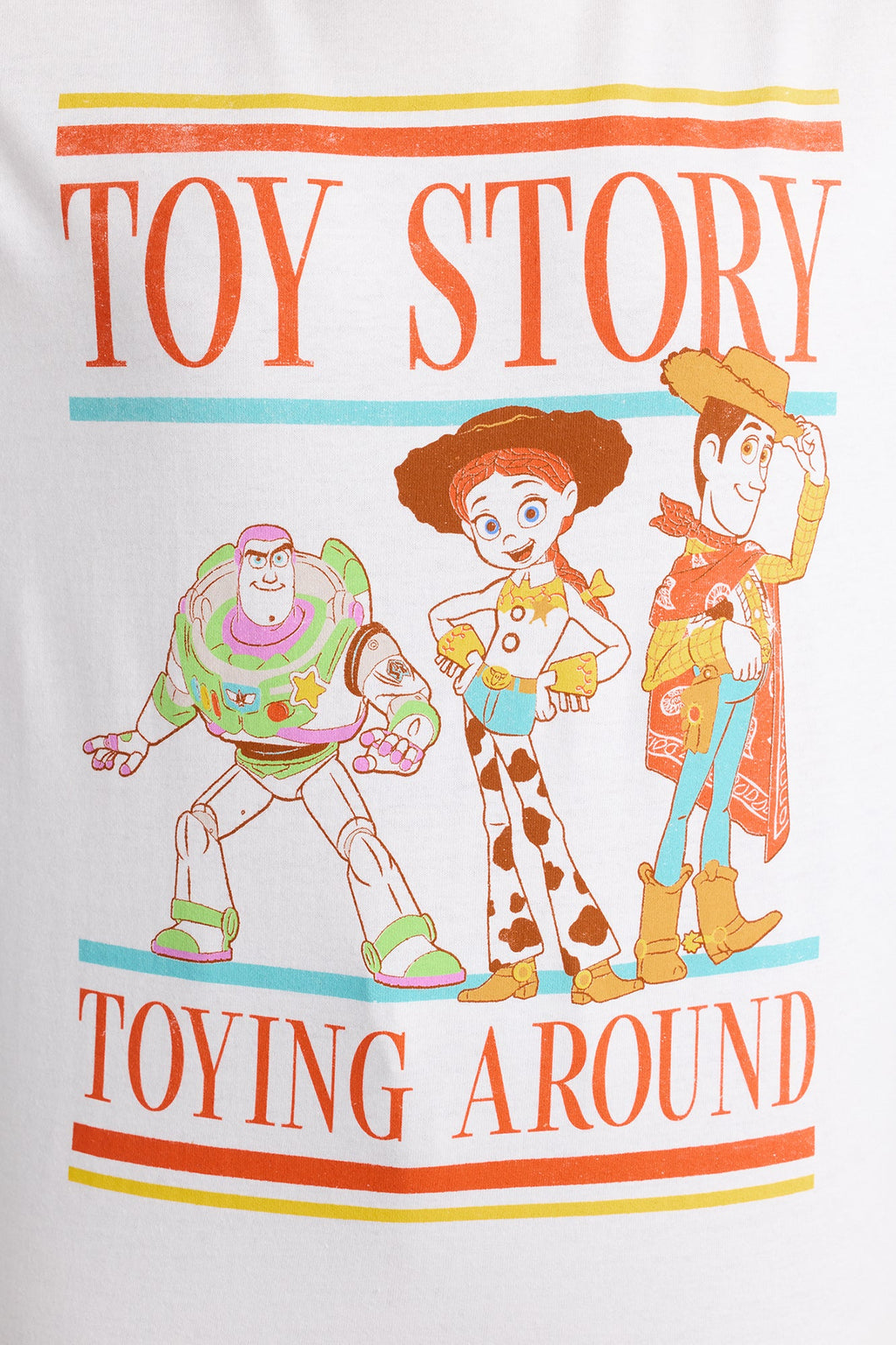 Toy Story Nostalgia Oversized Tee - White