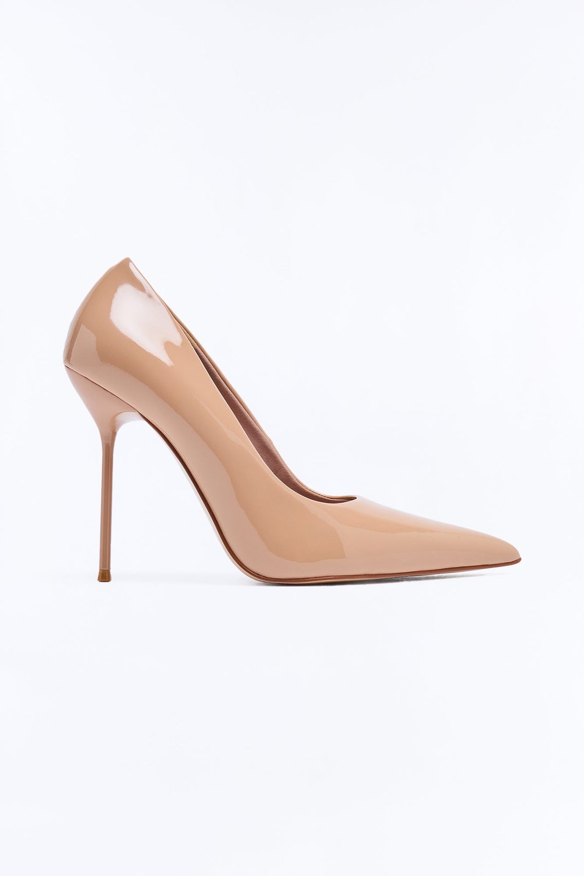 Steve Madden Dynasty Patent Leather Pumps - Blush