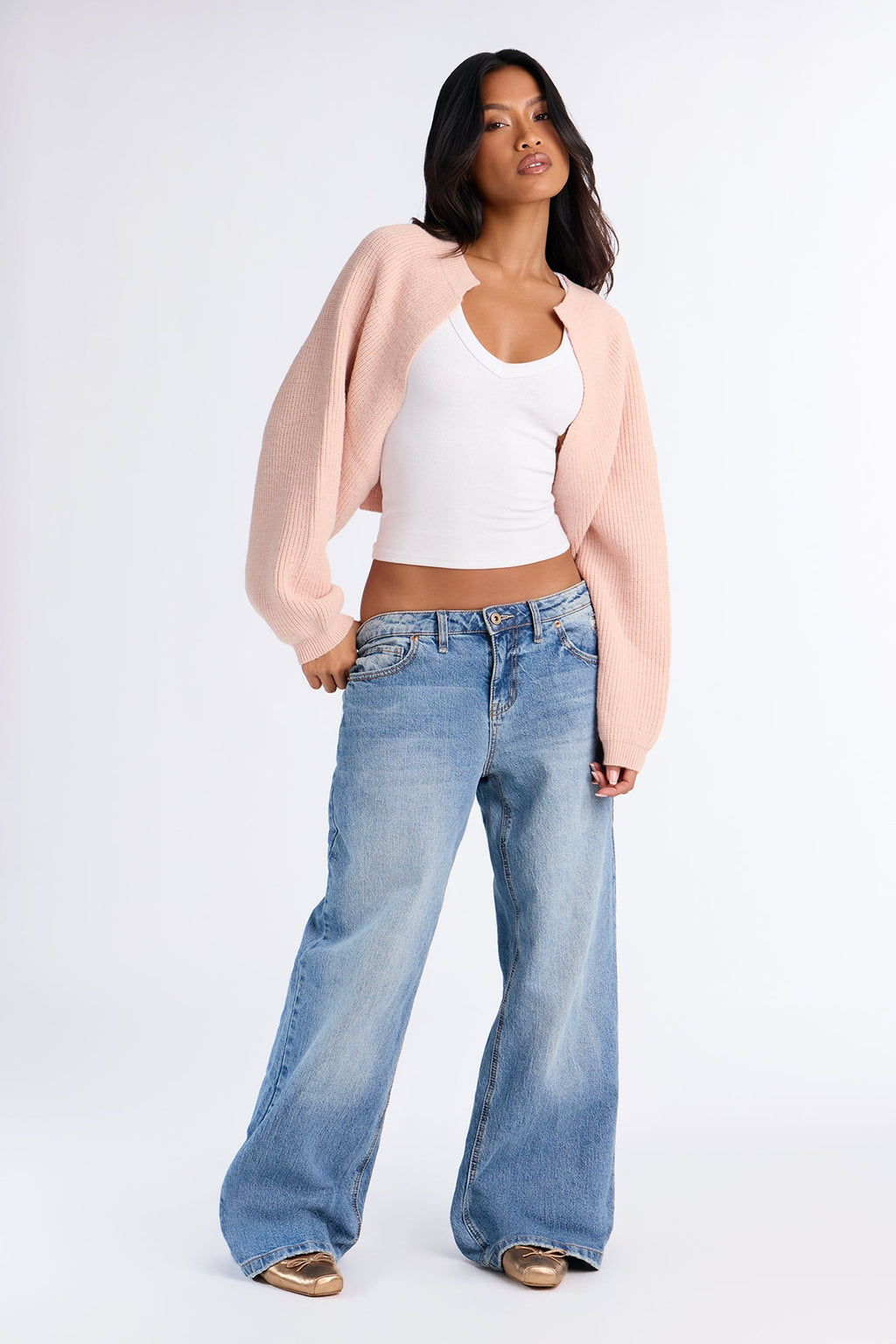 Whatever She Wants Cardigan - Blush
