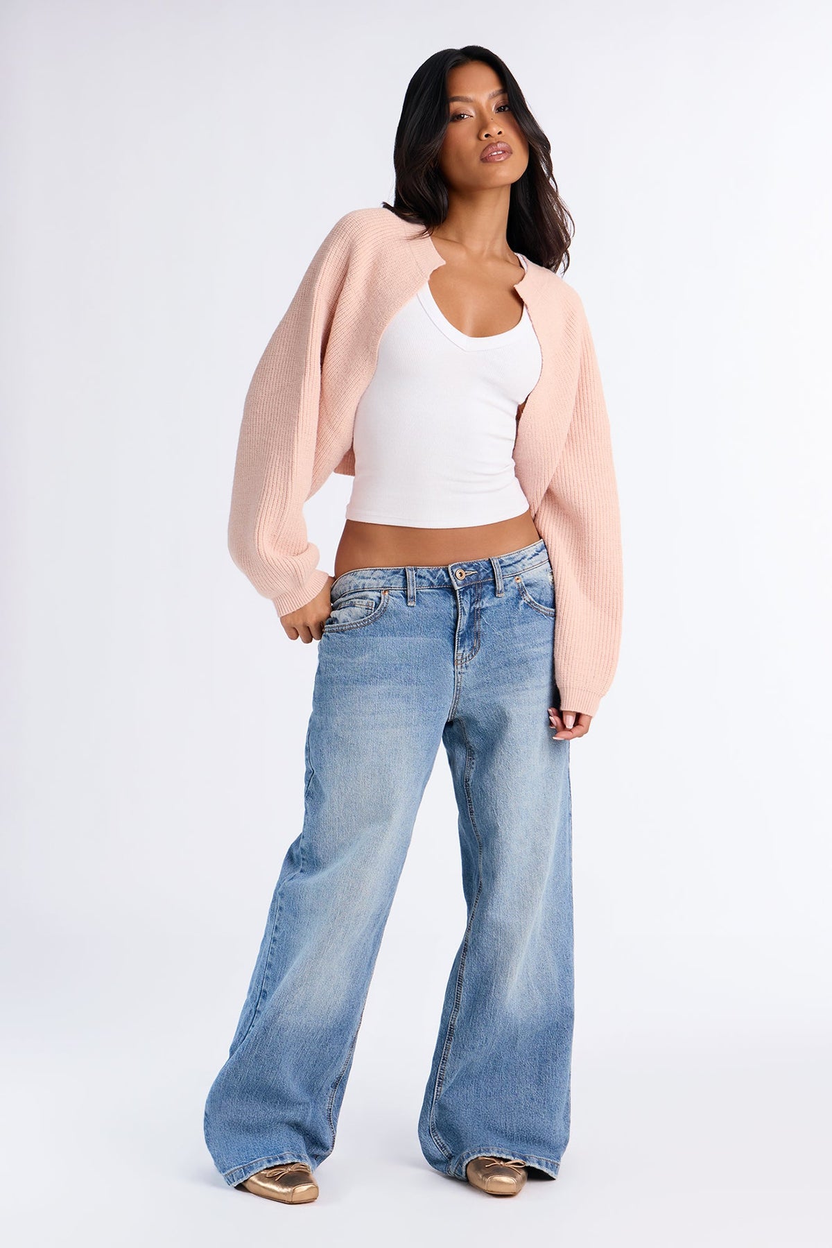 Whatever She Wants Cardigan - Blush