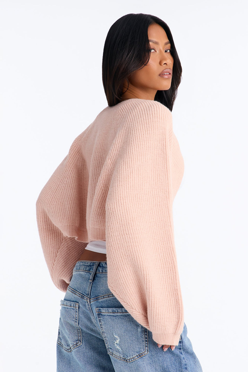 Whatever She Wants Cardigan - Blush