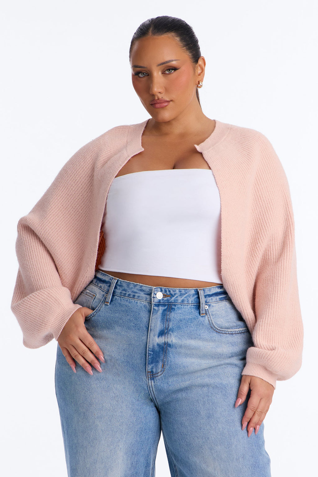 Whatever She Wants Cardigan - Blush