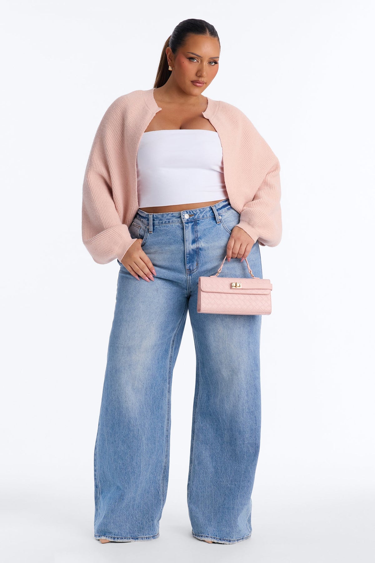 Whatever She Wants Cardigan - Blush