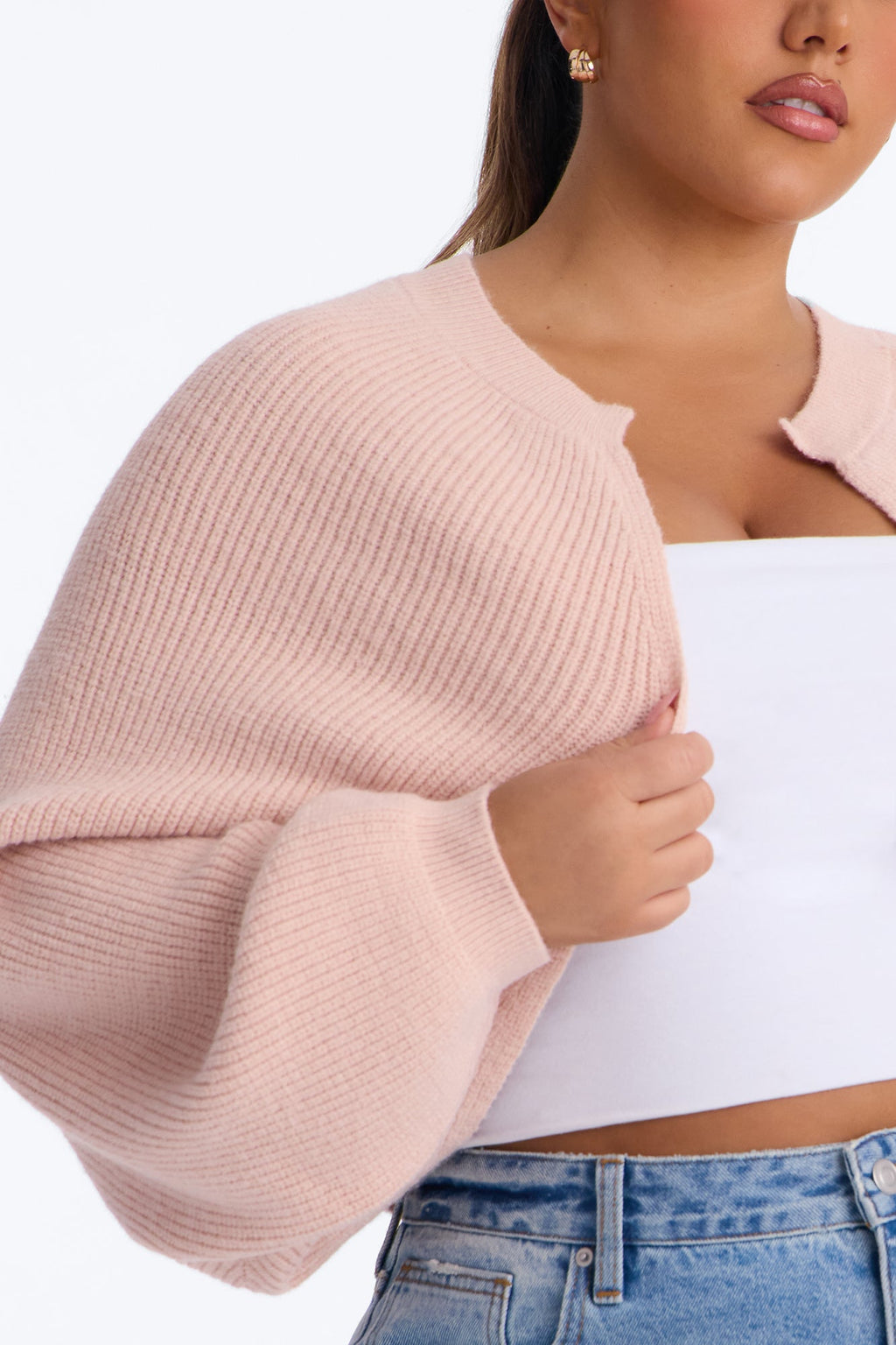 Whatever She Wants Cardigan - Blush