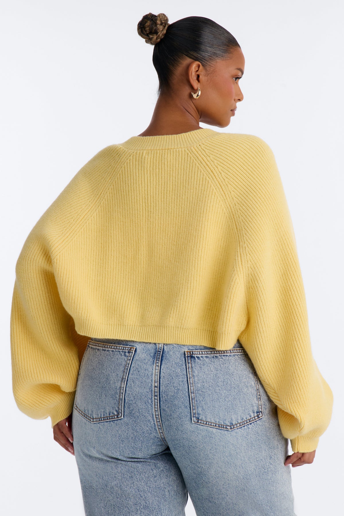Whatever She Wants Cardigan - Butter Yellow