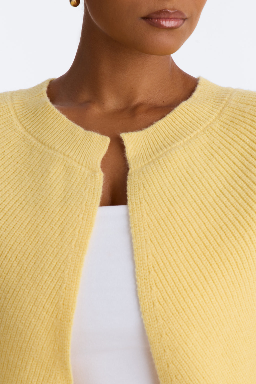 Whatever She Wants Cardigan - Butter Yellow