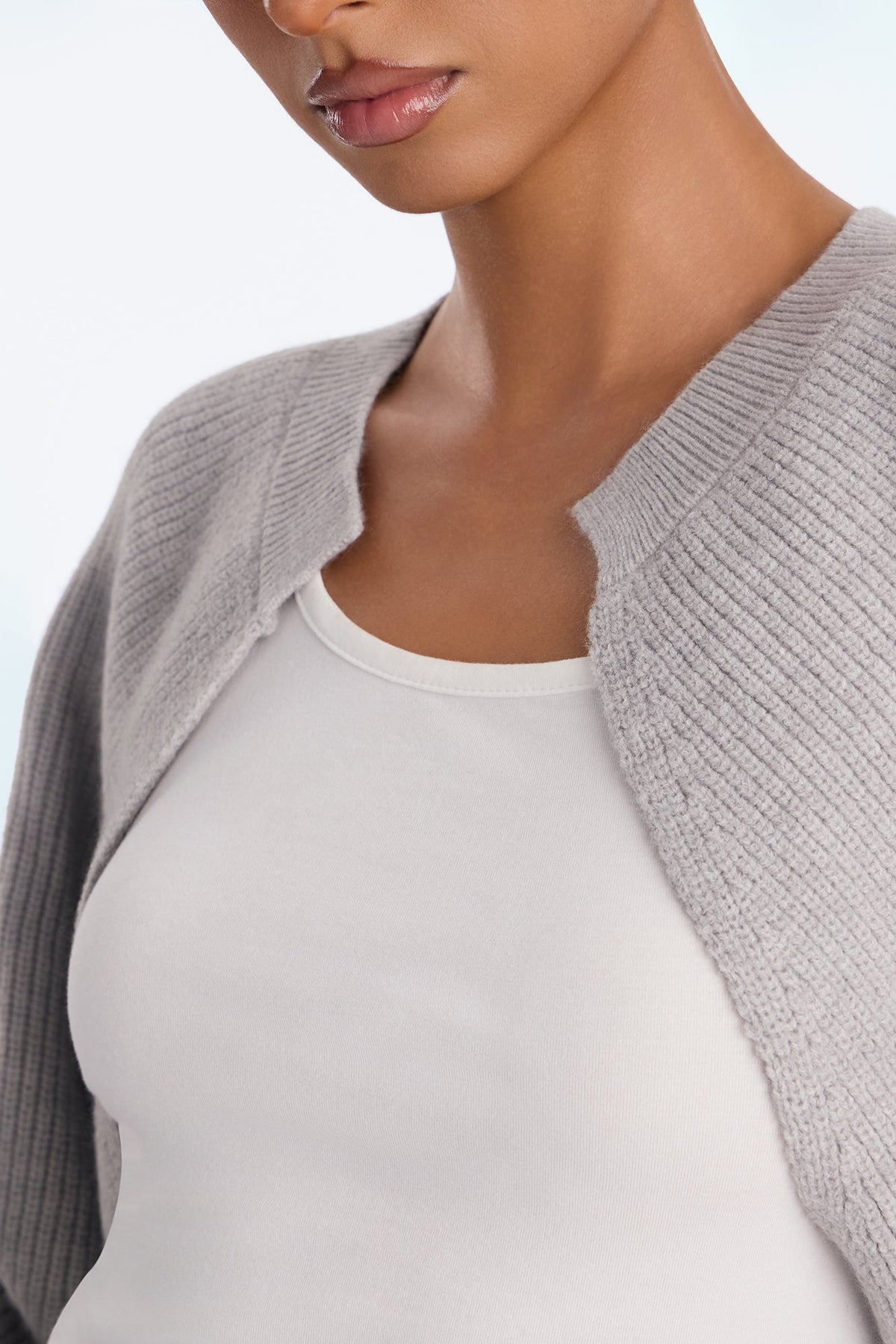 Whatever She Wants Cardigan - Heather Grey