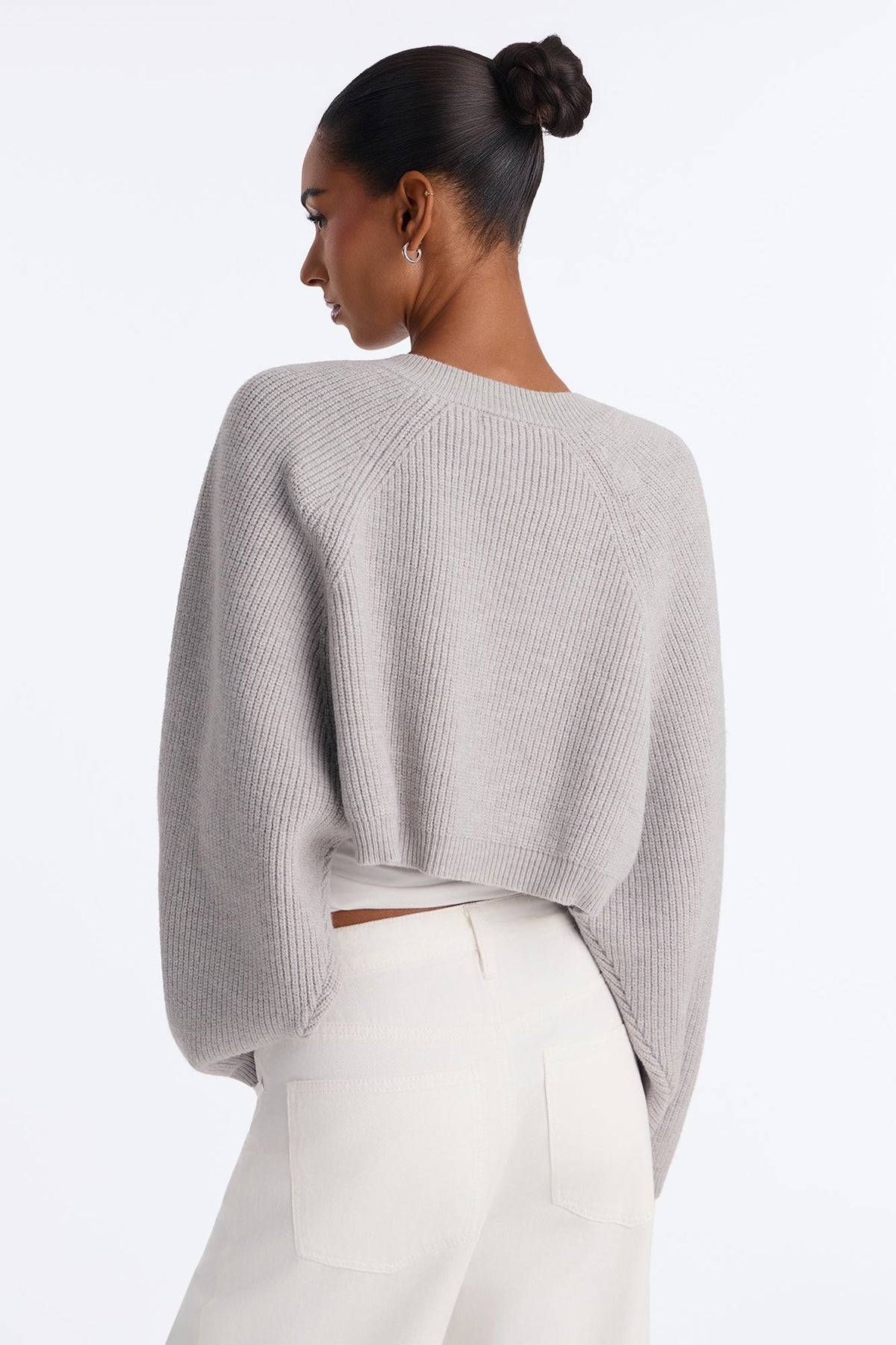 Whatever She Wants Cardigan - Heather Grey