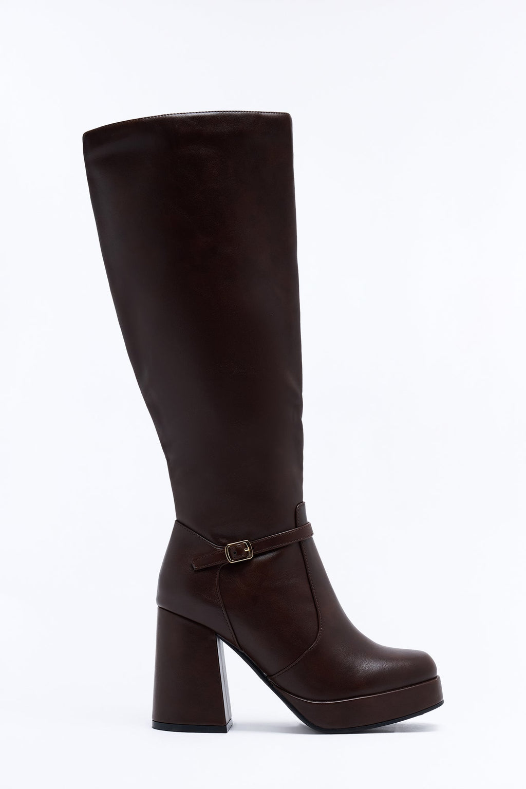 Have Your Moment Heeled Boots - Brown