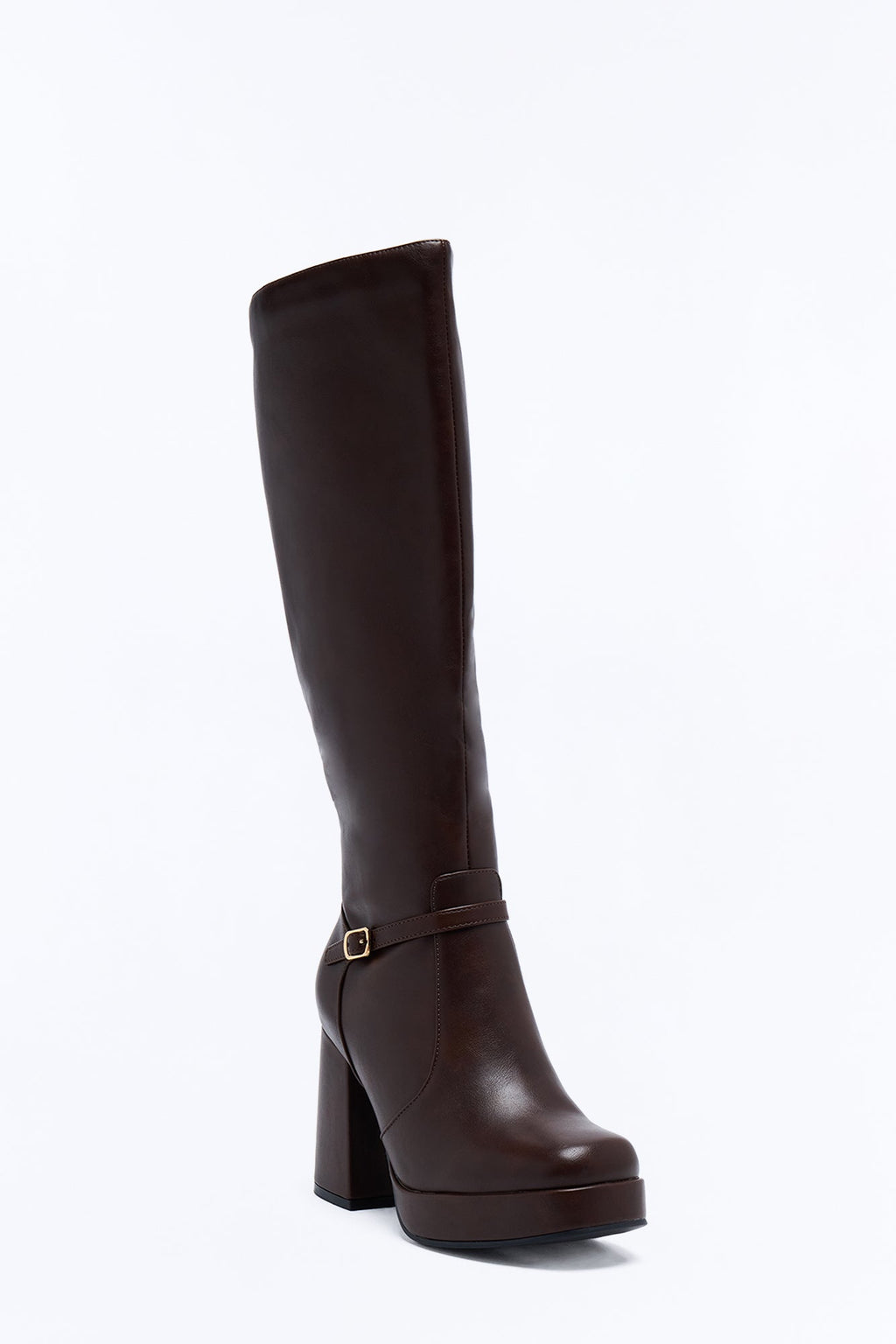 Have Your Moment Heeled Boots - Brown