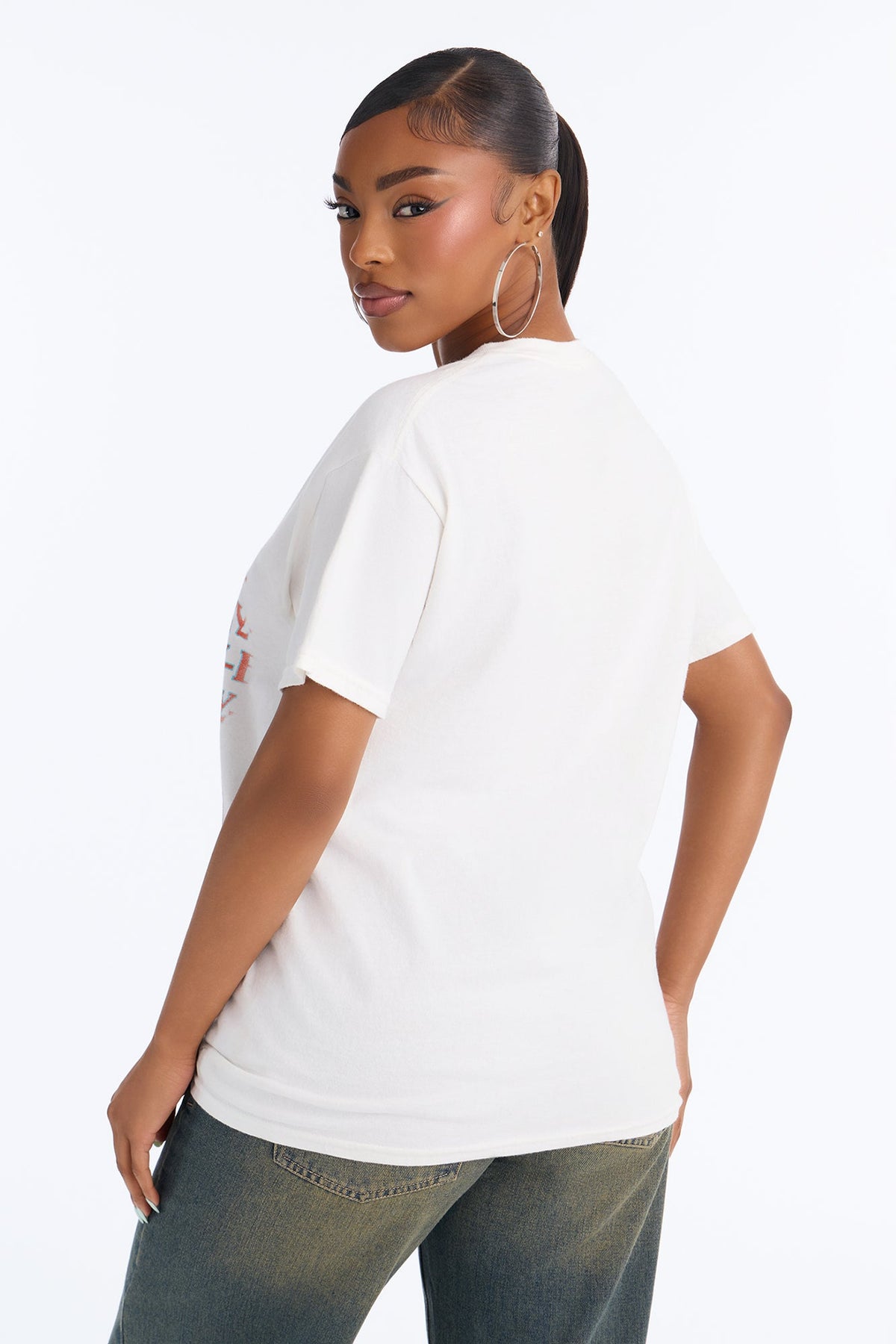 Eazy E Compton Legend Washed Tee - White