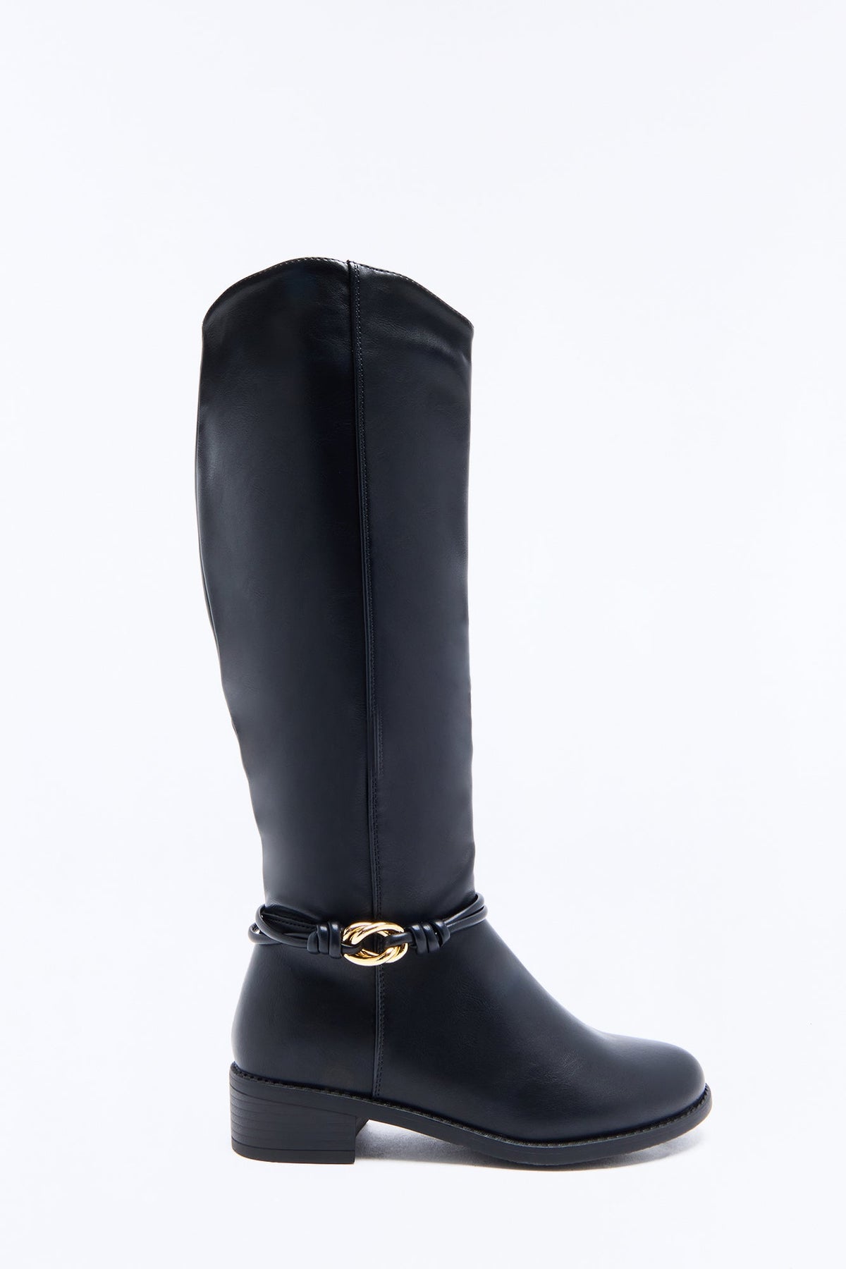Echo Hardware Flat Boots - Black
