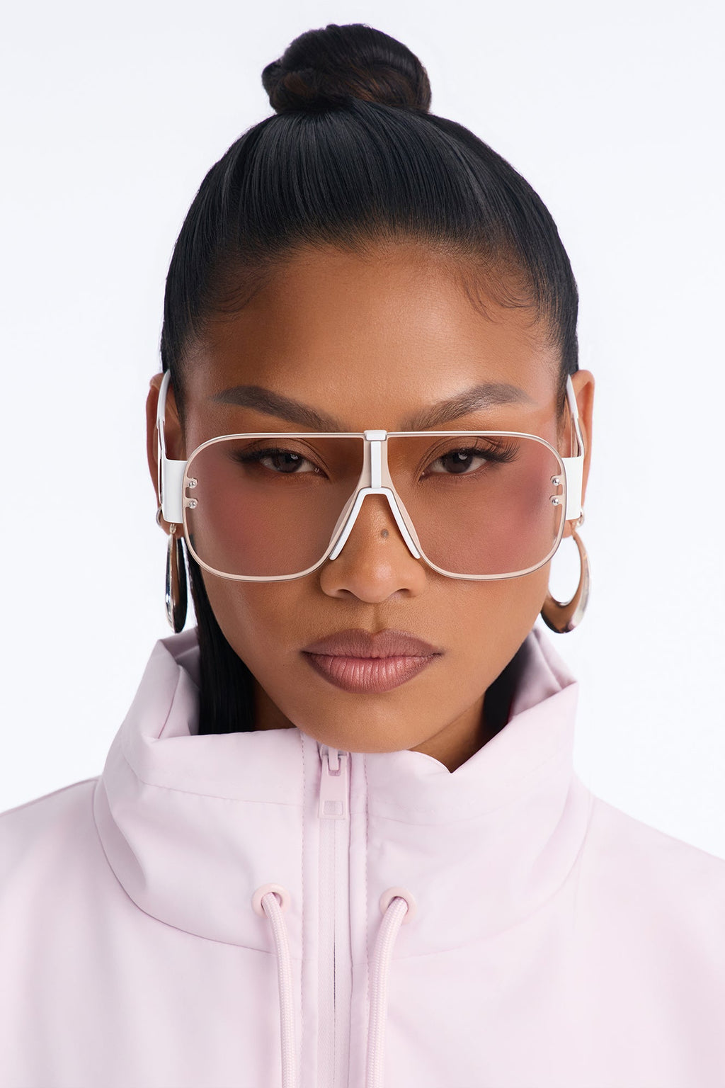 Slay The Day Sunglasses - White/combo