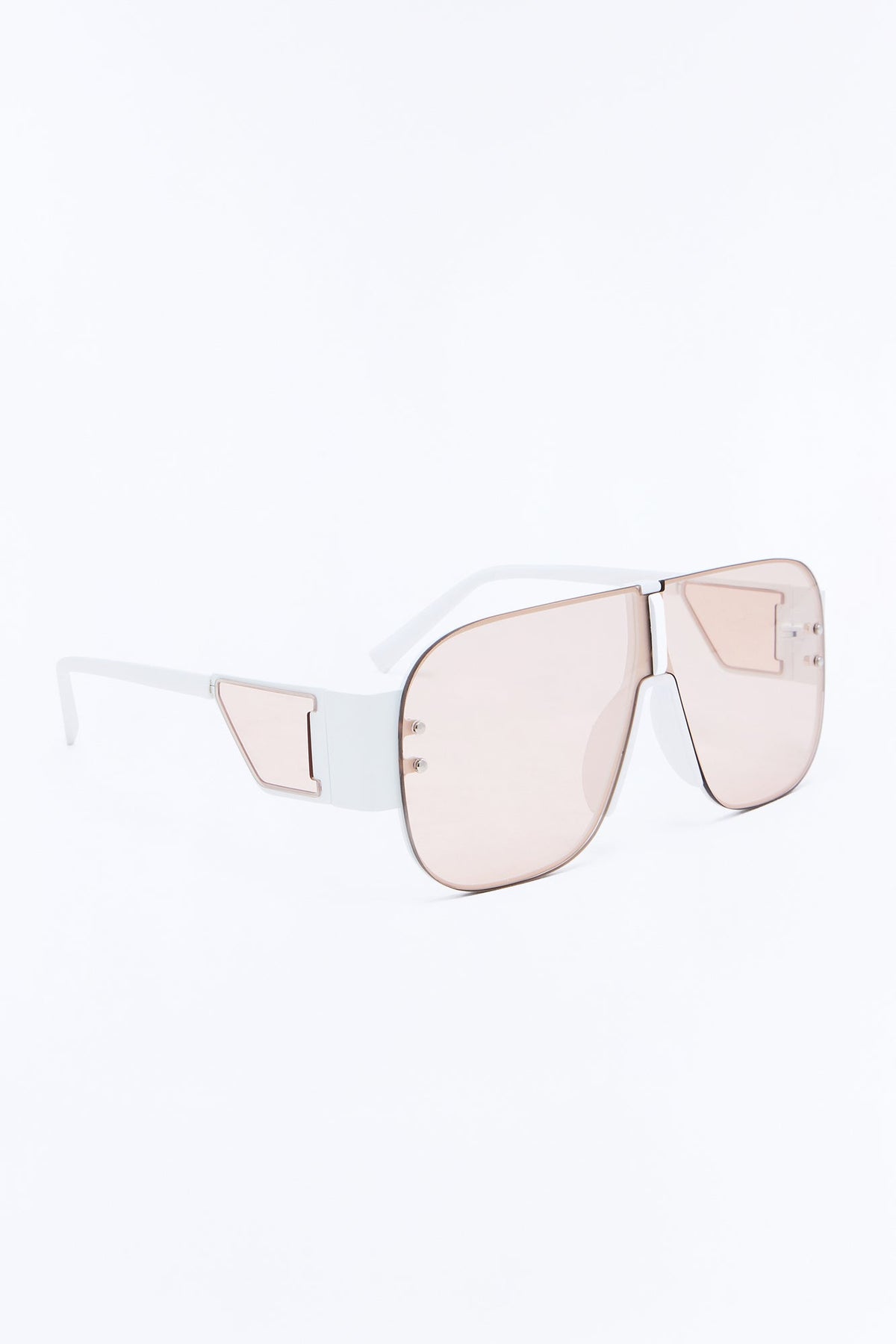 Slay The Day Sunglasses - White/combo