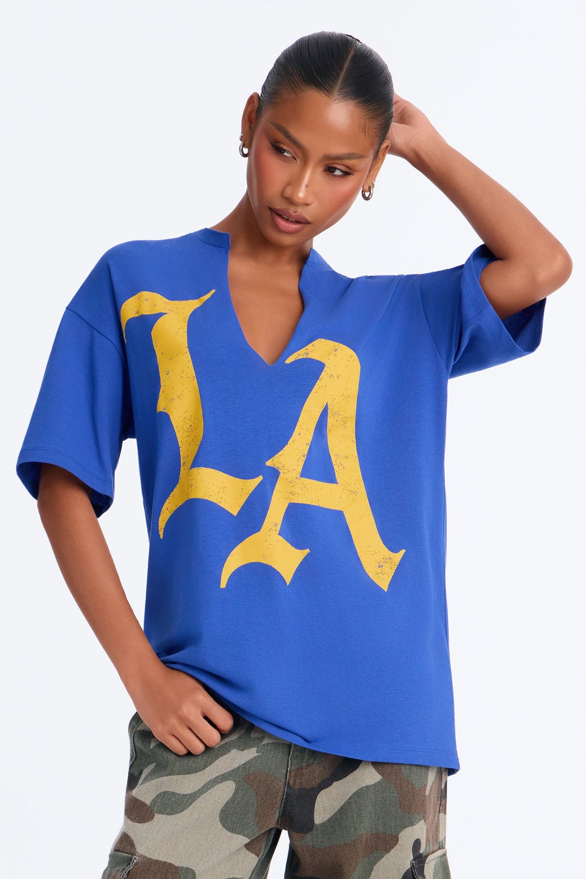 LA Girl T-Shirt - Blue