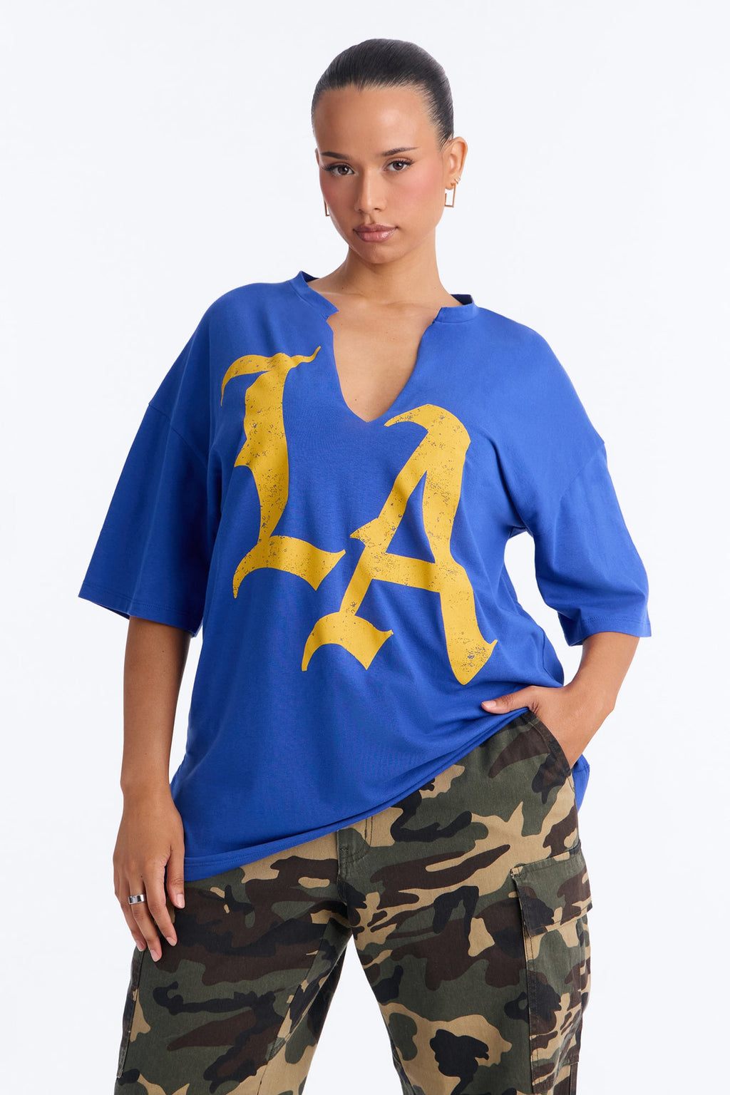 LA Girl T-Shirt - Blue