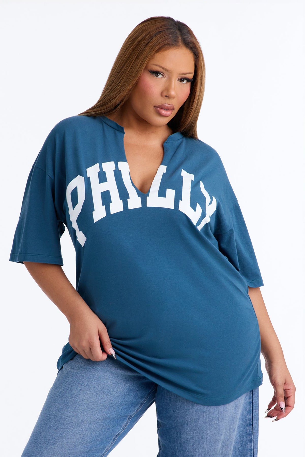 Philadelphia Girl Tee - Green