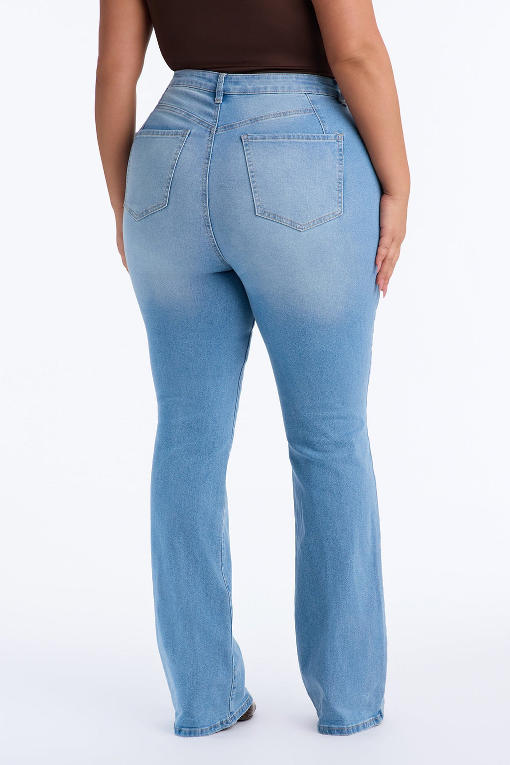 Tall Houston Curvy Stretch Bootcut Jean - Medium Wash
