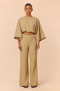 Zelara Pant Set - Khaki