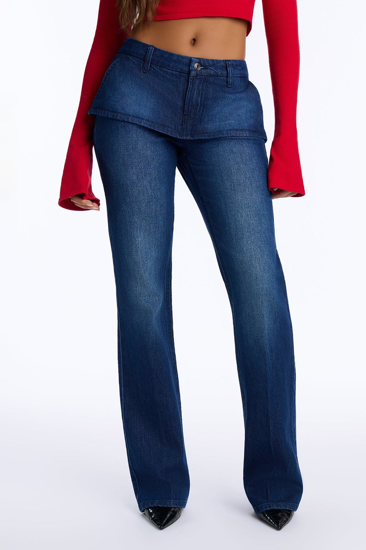 My Alter Ego Low Rise Skant Bootcut Jeans - Dark Wash