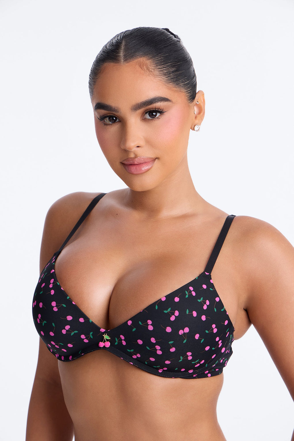 Always Flawless Wireless Microfiber Molded Cup Bra - Black/combo