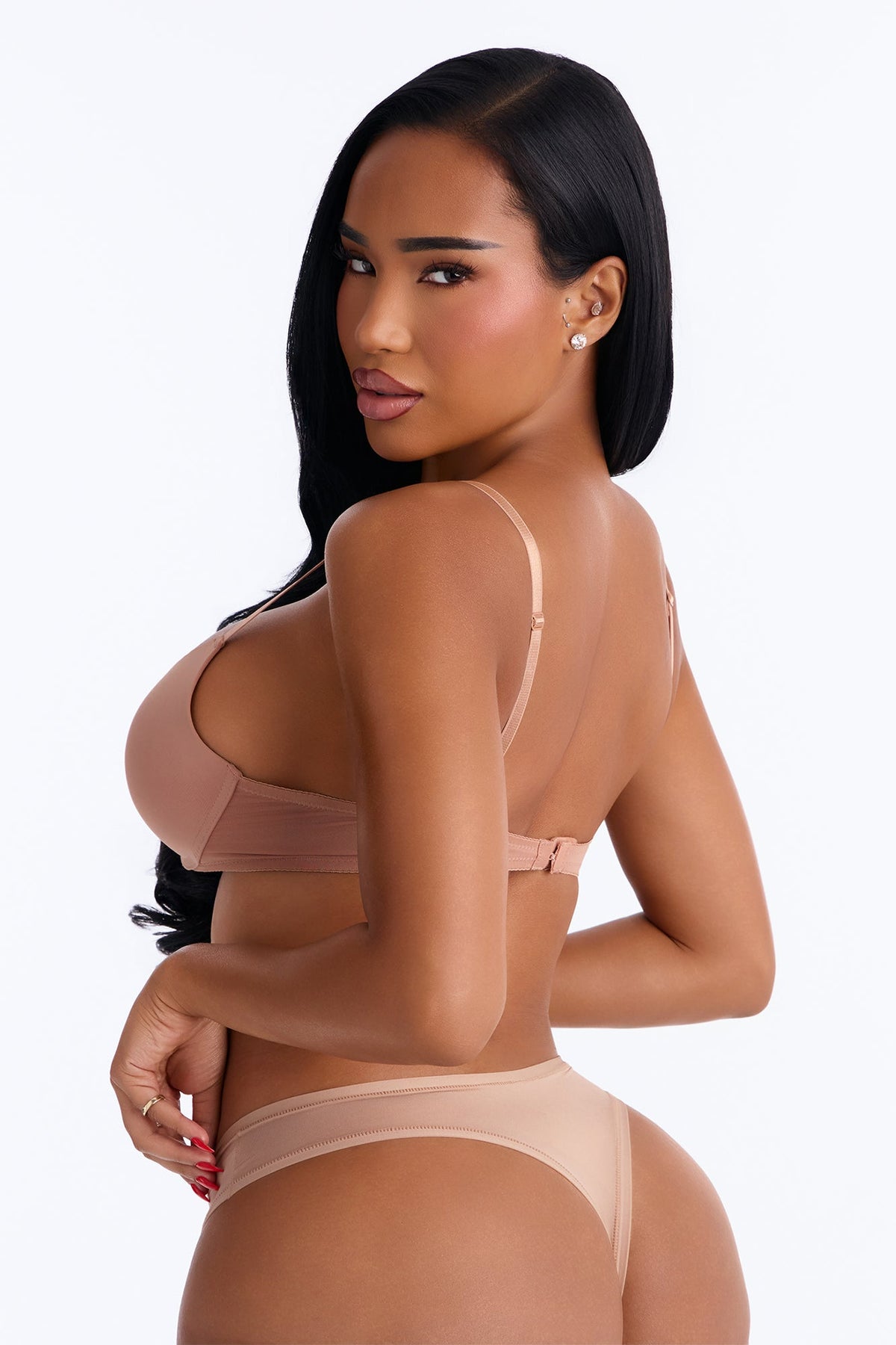 Always Flawless Wireless Microfiber Molded Cup Bra - LightBrown