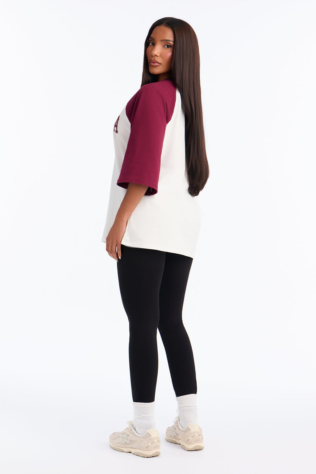 California Life Legging Set - Burgundy/combo