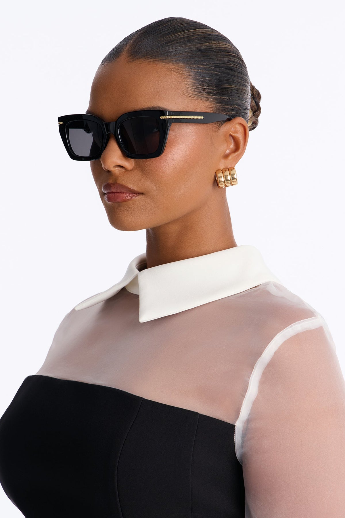 Don't Care What You Think Sunglasses - Black