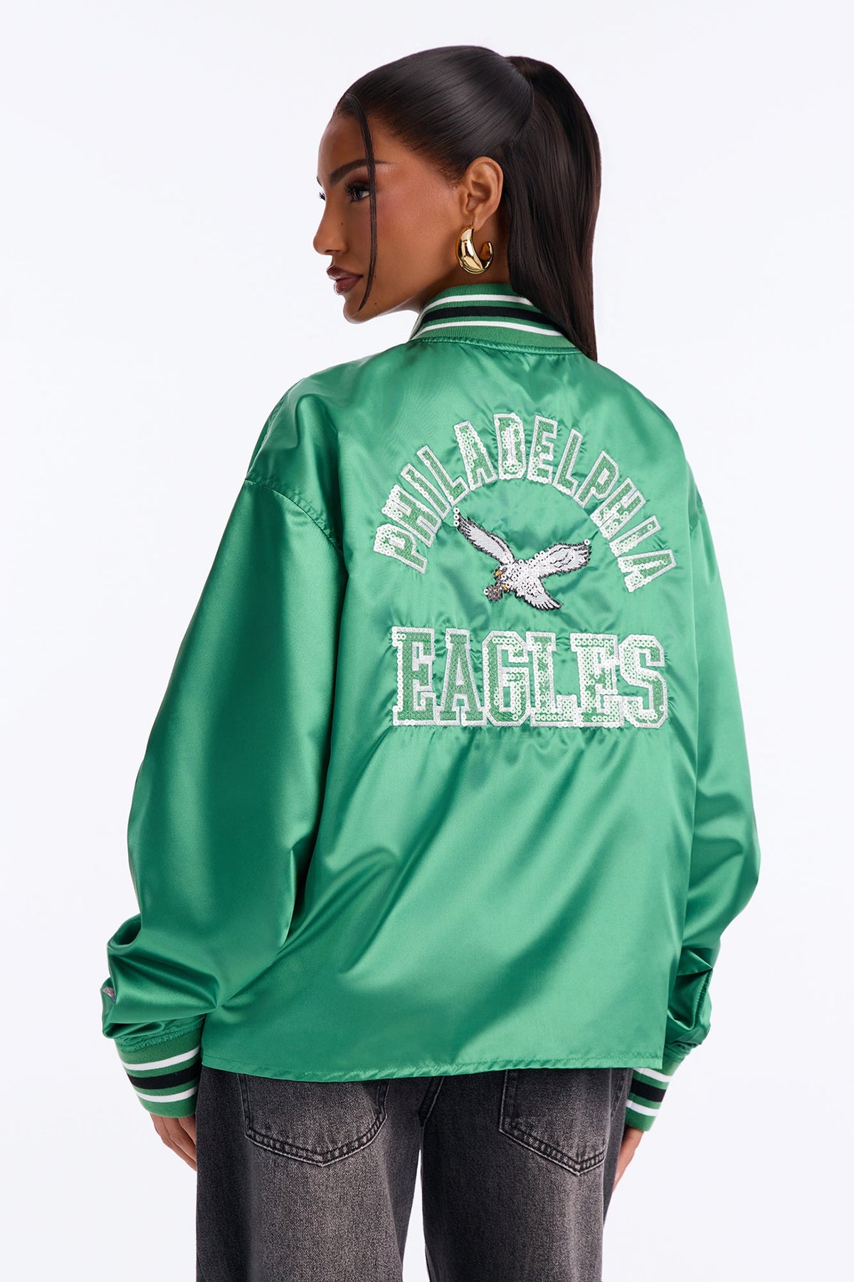 NFL Eagles Jacket - Kelly Green