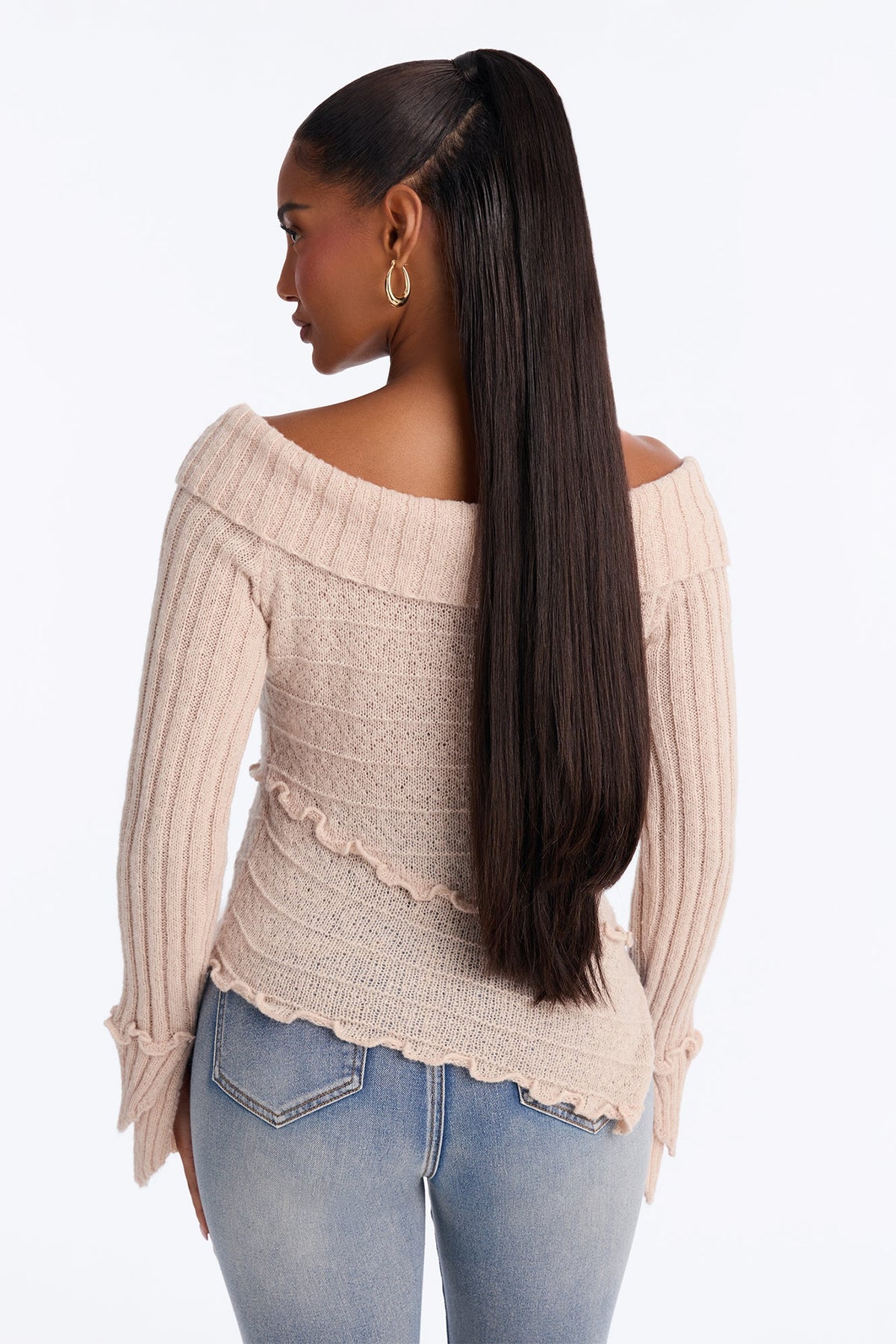 Warm Glow Pullover Sweater - Oatmeal
