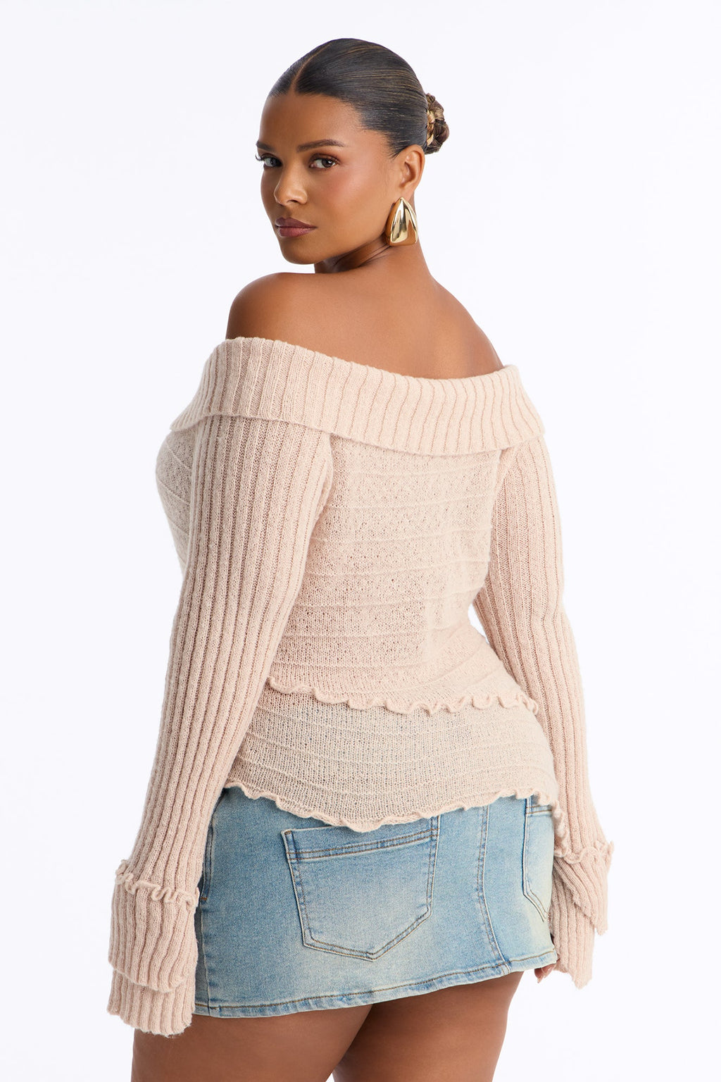 Warm Glow Pullover Sweater - Oatmeal