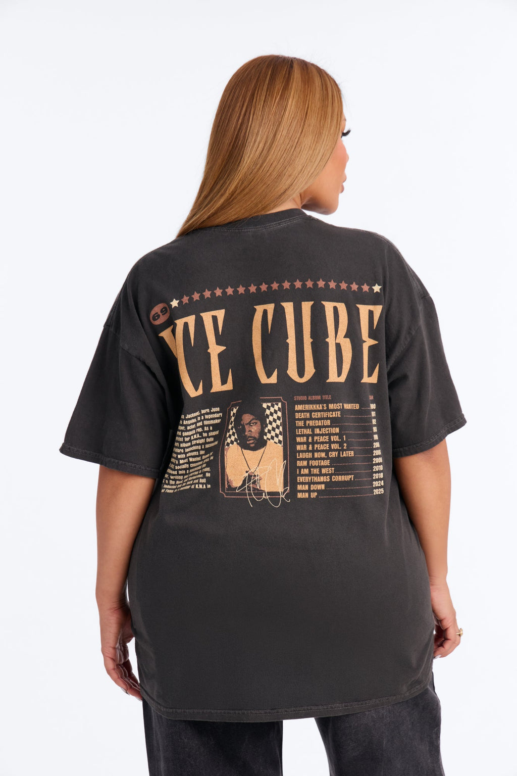 Ice Cube Classic Washed Tee - Black