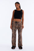 Wild Night Leopard Plush PJ Pant - Leopard