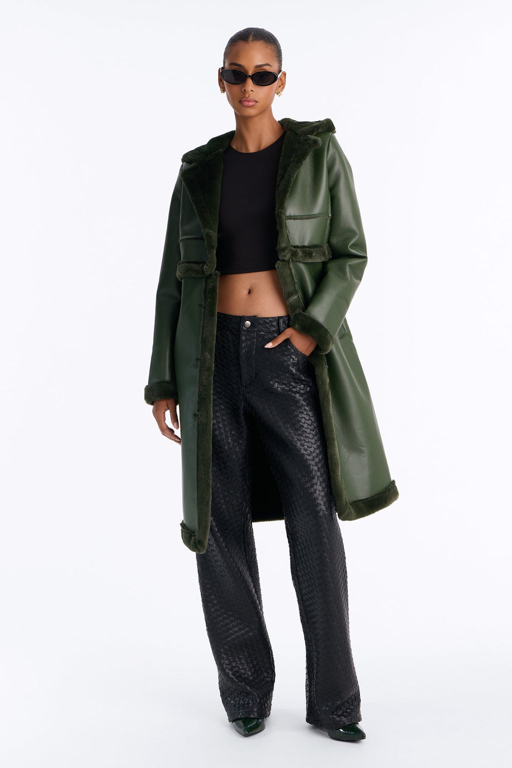 Better Than Your Next Convertible Trench Coat - Military Green