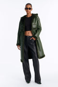 Better Than Your Next Convertible Trench Coat - Military Green
