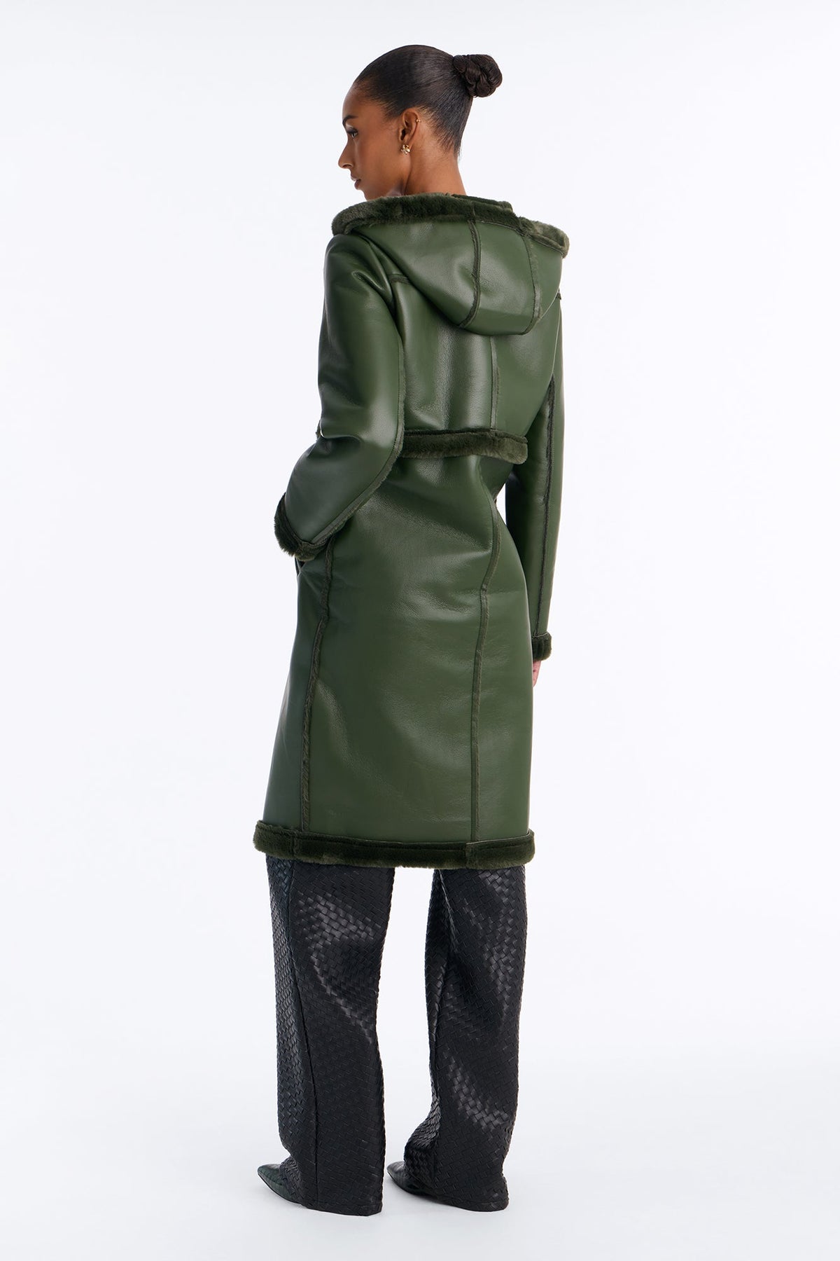 Better Than Your Next Convertible Trench Coat - Military Green
