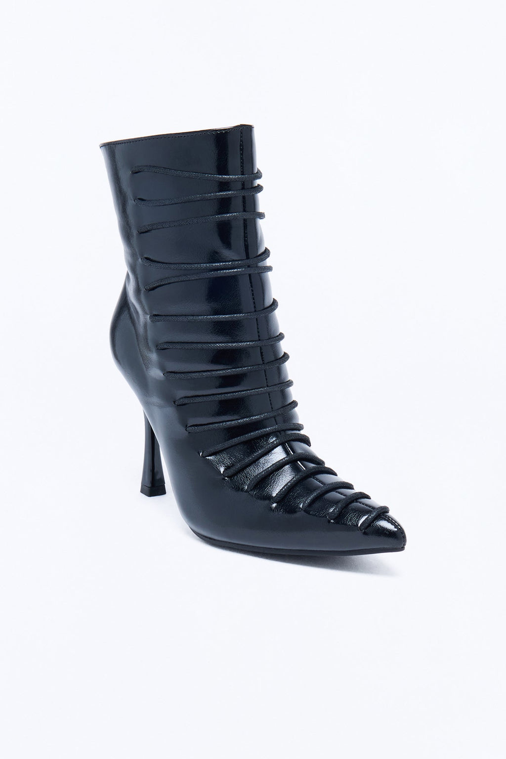 Too Real Heeled Booties - Black
