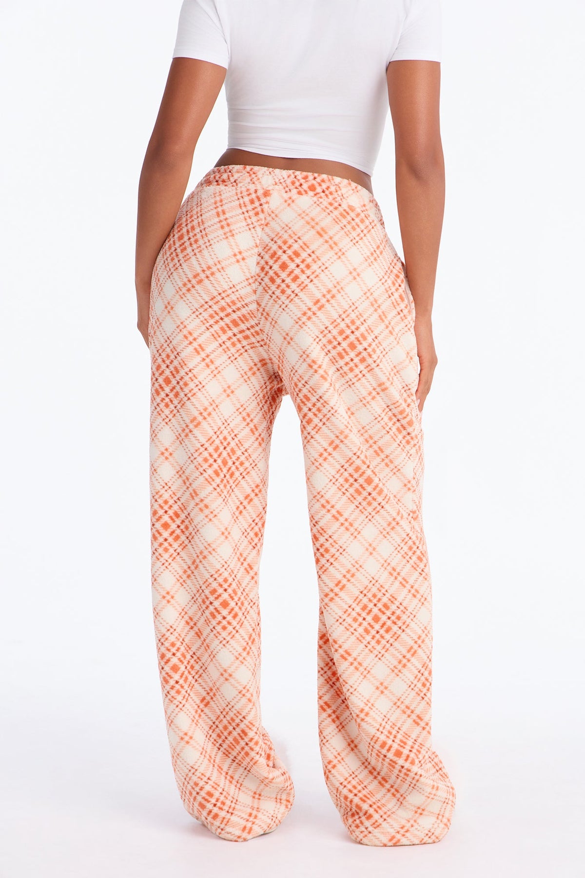 One Of Those Nights Plush PJ Pant - Orange/combo