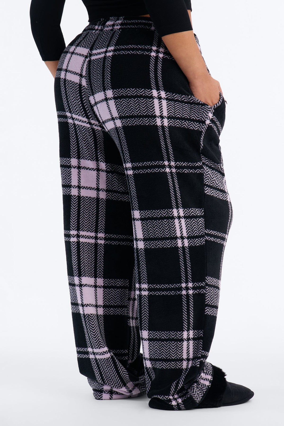 Ready To Chill Plush PJ Pant - Lavender/combo